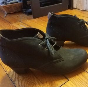 Rockport Cobb Hill black booties